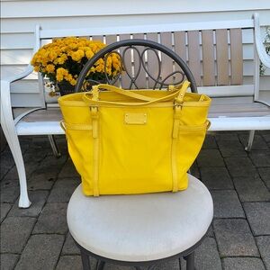 Kate Spade Bright Yellow Tote Bag